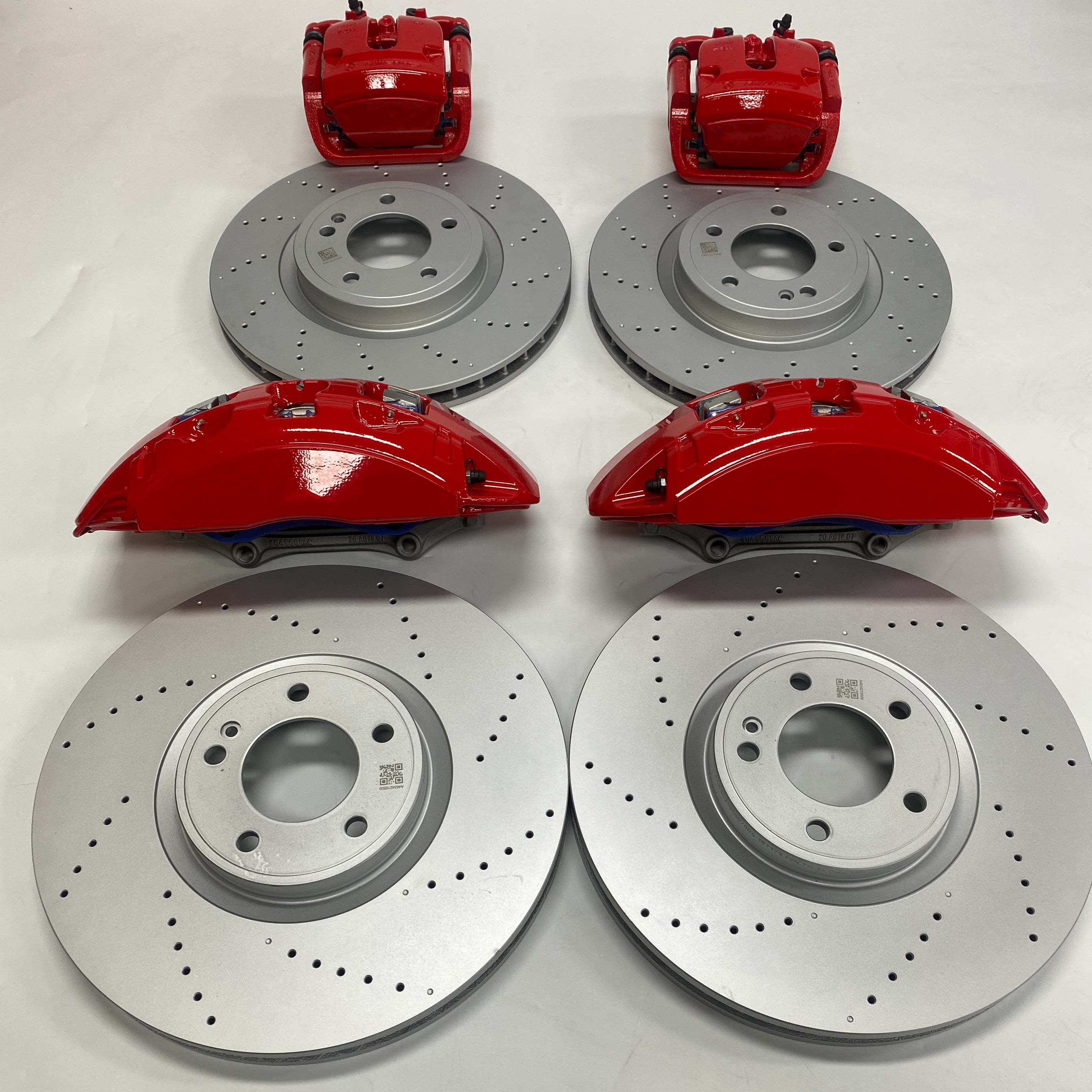 Improved Braking Efficiency Big 6 Piston Brake Caliper for Audi Mercedes-benz bmw AMG
